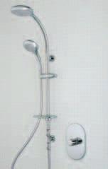 showers - Trevi TT Ascari Central Therm The Ascari Therm controls water temperature while forming a perfect partnership with the Moonshadow dual shower kit.