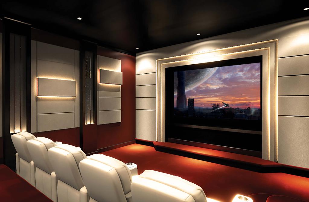 Projection & Audio Home Theater Customize your home theater with surround sound, sub-woofers and the perfect speakers.