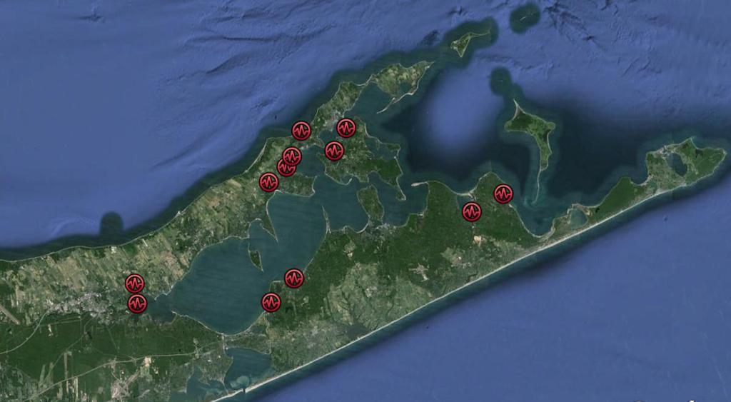 Peconic Estuary: Impaired Water Bodies The Peconic Estuary has twelve water bodies (subwatersheds) that have been identified as impaired.