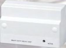Ancillaries and Test Equipment Heavy Duty Relay Unit MAR724 - Heavy Duty Relay Overview The JSB heavy duty relay unit is designed for interfacing heavy loads such as door release units or plant shut