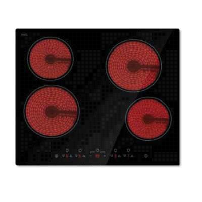 ICC6GE2 60cm touch Control Ceramic Cooktop 4 Zones Digital Touch Control LED Indicator Display $569.
