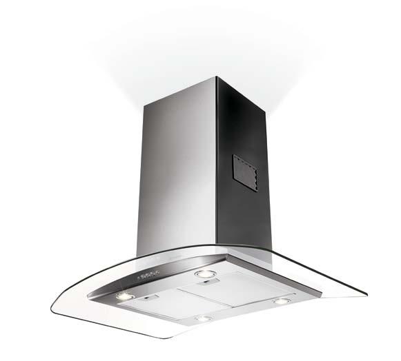 The IEC Airflow rate is the 2010 certified testing of Cooker Hoods with 1 meter of ducting and 90 angle bend in accordance with CECED Code of Conduct which establishes clear rules of measurement