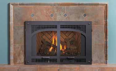 The Backing Plates come in two size to fit almost all fireplace openings.