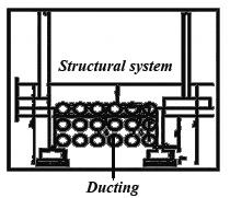 4. Conclusion Figure. 5.Section explaining the foundations upon ventilation tunnels. 4.