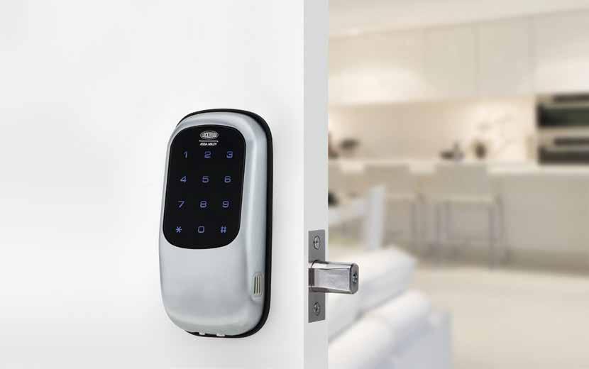 The Lockwood Keyless Wireless Digital Deadbolt offers the flexibility of a keyless entry locking solution whilst providing wireless ZigBee (HA1.