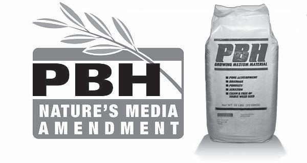 PBH is ideal for blending with peat, bark, and coir. Lightweight and compressed when packaged, PBH requires less storage space and reduces freight costs.