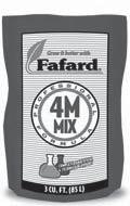 Ingredients: Peat moss, wetting agent, starter nutrients, perlite, dolomitic limestone, vermiculite 12-0651 Fafard 2 Mix 2.8 cubic foot loose-filled bag 51 $19.