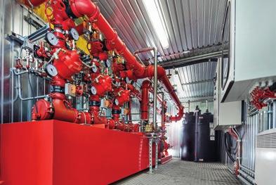 Fire extinguishing system for Tönsmeier recycling plants. Demanding initial situation.