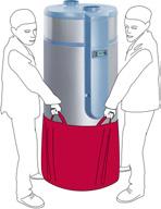 Cylia AIR FLOOR STANDING HEAT PUMP WATER HEATER - 300 L Recognised as the best heat pump water heater in its category A INNOVATIVE DESIGN Up to 75 % FREE ENERGY for Domestic Hot Water Certified and
