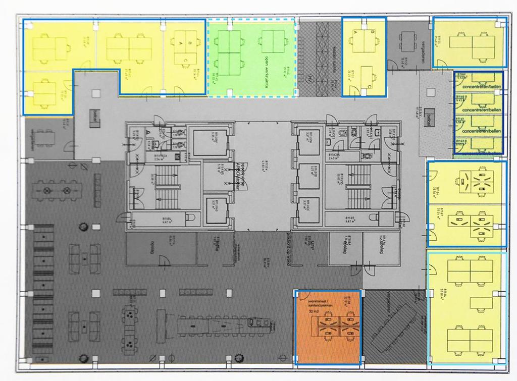 Fig.6 work spaces in 11 th floor Fig.