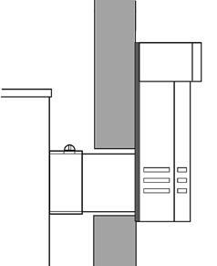 Installation Instructions 3. Installation of the Appliance 3.1 REFER TO SITE REQUIREMENTS FOR ALL FLUE OPTIONS. 3.13 Cut through the flue and sleeve, see Diagram 2.