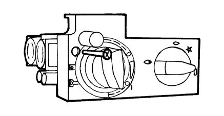 Servicing Instructions - Replacing Parts Pilot Burner Bracket To remove the Pilot Burner Bracket: 6.9 First remove the electrode, pilot pipe and thermocouple as described in the following sections. 6.10 Remove the 2 screws securing the bracket.