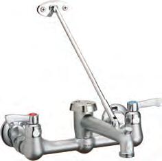 LK402L2 4 centerset deck mount faucet with lever  LK736B Single