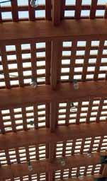 added element of refinement Stone Column Enhance your pergola with