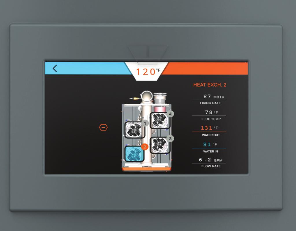 This enables remote access and monitoring of your units, like never before. All Gen II units have large, intuitive touch screens.