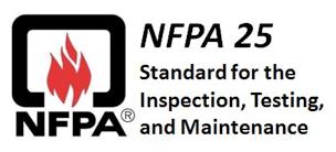13 Inspection, Testing and Maintenance NFPA 25 Regulates water based fire protection systems Inspection Requirements Range from Weekly to 5 years Can be handled by