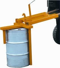 3. 4. Side Gripping Forklift Drum Rotating Lifter