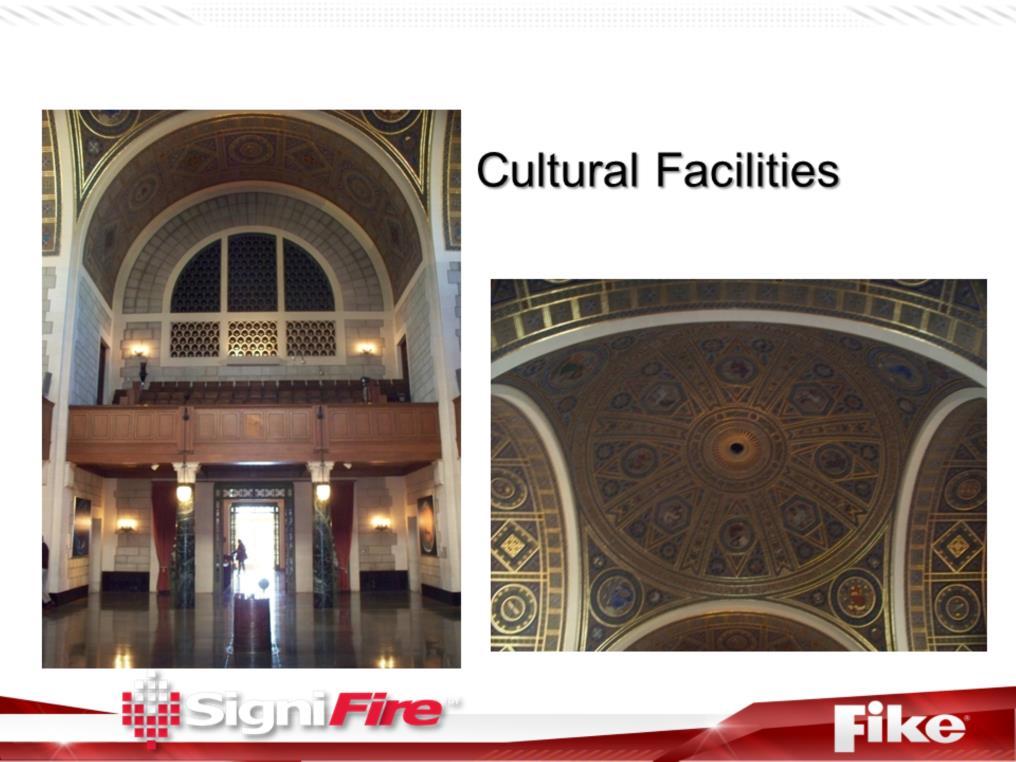 Cultural properties are a great application and in some applications VID