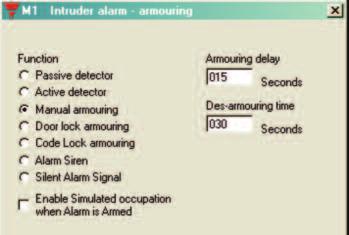 Parameter Active detector Disable address Enter an address or a flag whose activation ( 1 -signal) will prevent the detector to cause an alarm.
