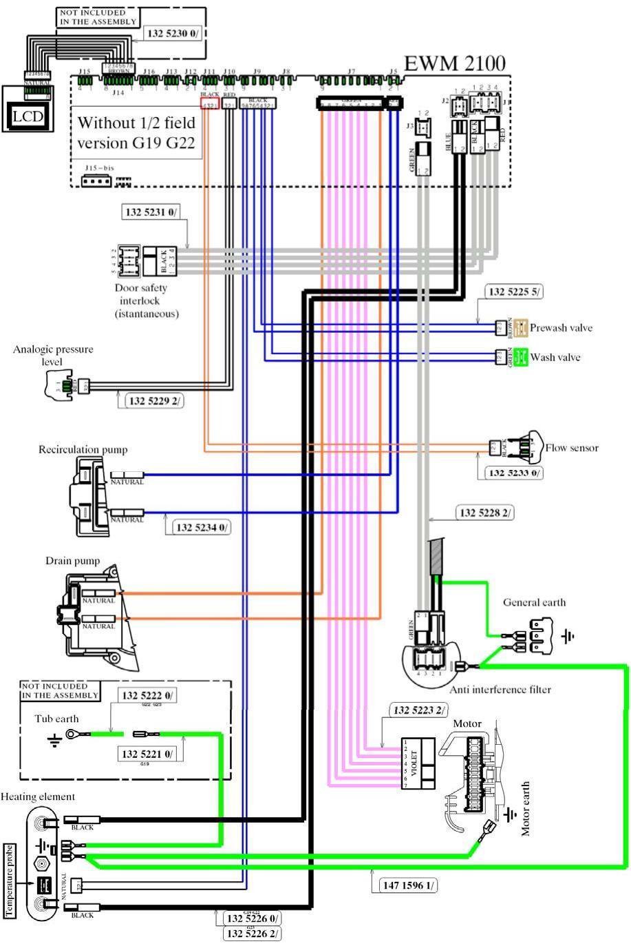 WIRING DIAGRAM IMPORTANT SAFETY NOTICE This diagram has been prepared for use by electrically qualified service technicians.