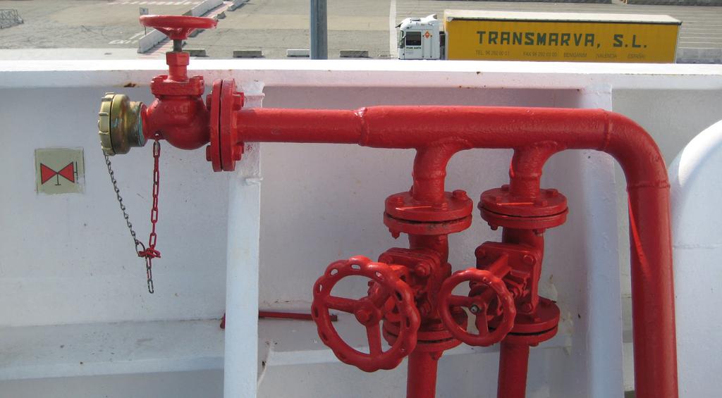 The principal fixed firefighting systems found on ferries are in accordance with SOLAS. These systems are described below.