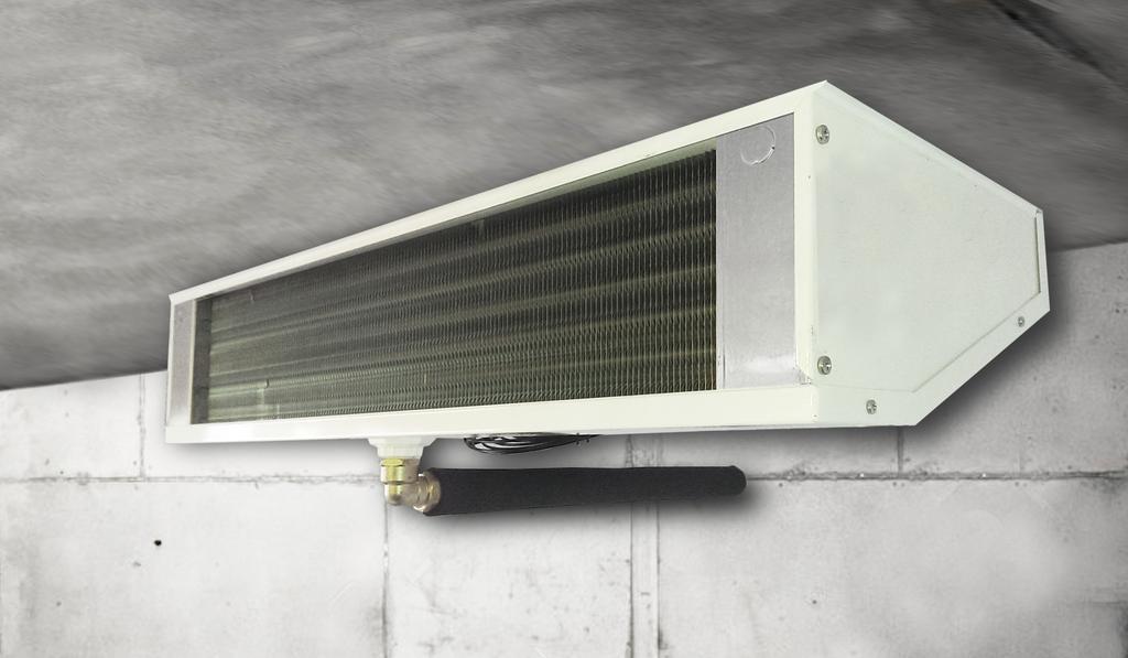 TEC AIR COOLER BENEFITS CAPACITY RANGE Our smallest Evaporator: consists of nine small blow through unit coolers, with a wide operating range of + 10 C to -40 C.