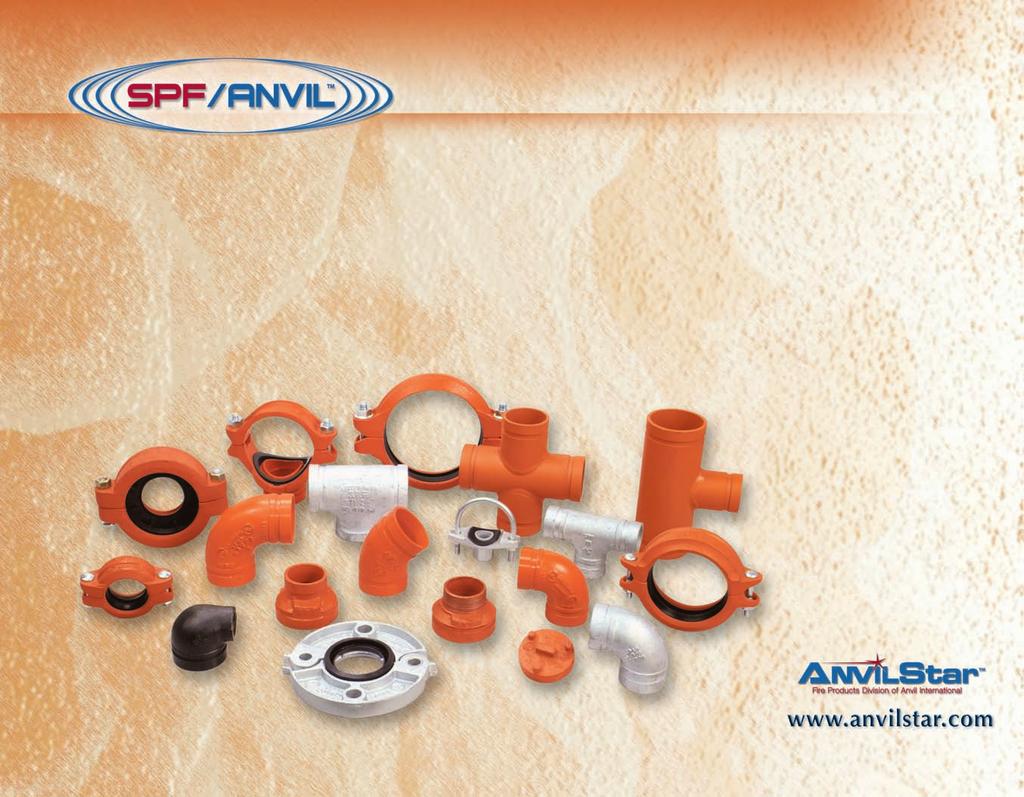 SPF Grooved Couplings, Fittings & Flanges SPF Grooved Couplings and Fittings provide a rigid or flexible pipe connection for fire protection systems with dependable seals over a range of internal
