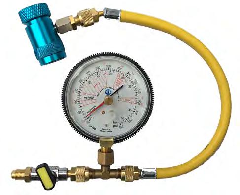 Close the cylinder valve and monitor the gauge for loss of pressure whilst listening for audible leakage from the system. Part No.