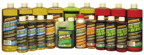 P46-8 PAG46 Oil without dye 8 oz (237ml) P46-8D PAG46 Oil with dye 8 oz (237ml) P46-32 PAG46 Oil without dye 32 oz (946ml) P46-32D PAG46 Oil