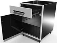 CABINET SPECIFICATIONS Description 1 BOX Seamless, one-piece side and back panel (.