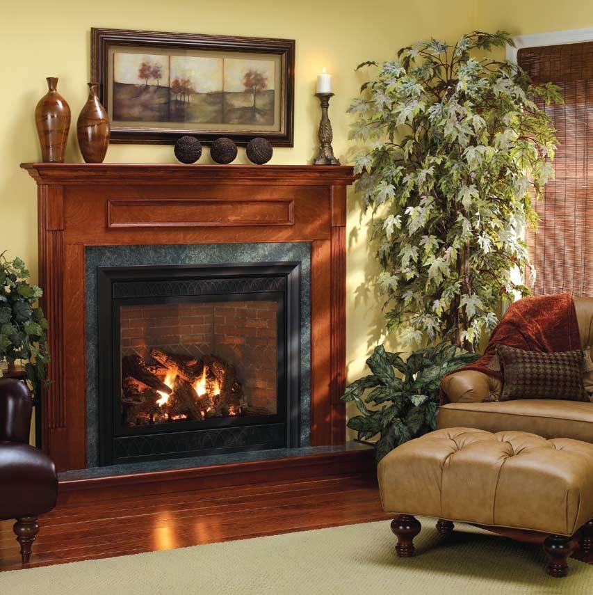 Tahoe Direct-Vent Fireplaces Heater Rated Deluxe, Premium and Luxury Tahoe