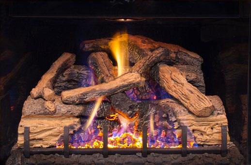 Specially crafted Real Fyre Burnt American Oak,