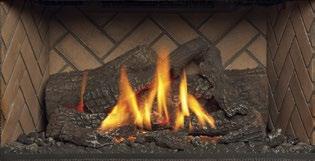 The DVS also has the choice of the Dancing-Fyre burner which is available with a choice of traditional log, Stone or Driftwood Media. The DVS insert can be personalized for any room or home décor.