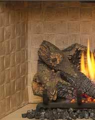 and 864 High Heat fireplaces only uses the metal fireback