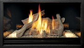 * This high efficiency fireplace offers a turn down ratio of up to 71% (NG) or 79% (LPG).