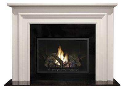 You can enjoy a full flame fire with maximum height or use the variable flame control to turn the flames lower when you want less heat.