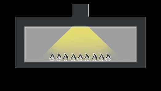 BLOWER LIGHTING Exhaust ELEMENTS Maximizing your fireplace s heating power, blowers work by extracting the heated air from the fireplace and further heating it prior to expelling it.