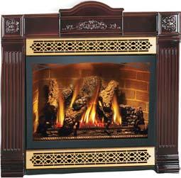 CAST IRON SURROUND KITS Surround your gas fireplace with the