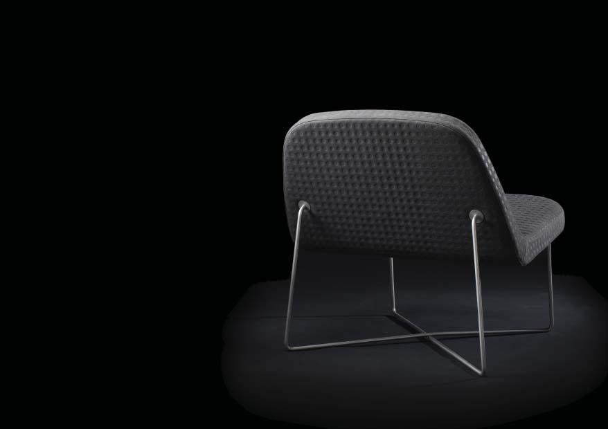 Hang on Hang On is a simple and elegant lounge chair with a core mounted on a matt