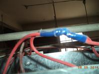 Cable sockets are not provided for stranded conductors. Location: All distribution boards. Photograph: Cable socket are not provided.
