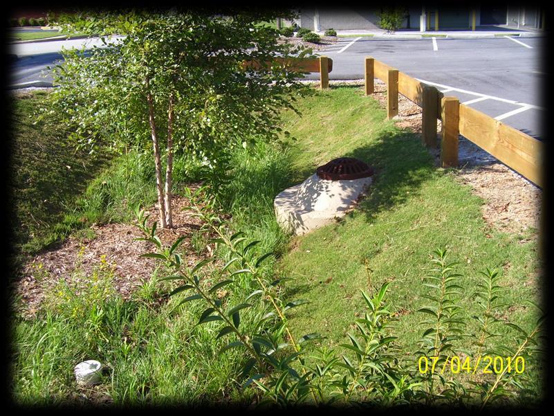 retention as they move stormwater from one place to