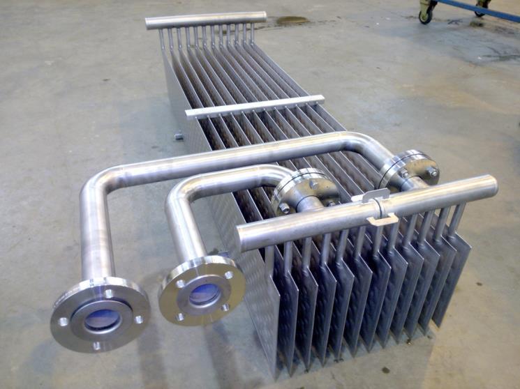 Plate Coil Heat Exchangers Also known as Pillow Plates, Submersible Panels and Heat Transfer Panels Versatile and efficient heat