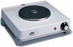 Round Hotplates HOTPLATE TEMPERATURE UP TO 400 C. WITH 6 PLACE HEATING POWER CONTROLLER. Cast steel plate with embedded heating elements throughout the plate surface.