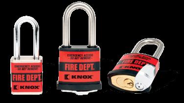 Padlocks In many situations, it is critical to restrict access across a driveway or roadway; however, these areas must also remain accessible to the Fire Department in case of an emergency.