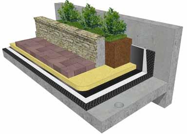 Green Roof and Planter Box Applications Typical roofgarden