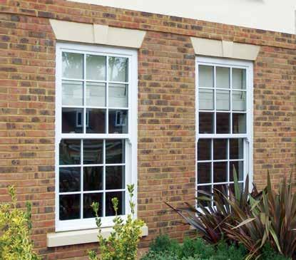 Our sash windows are available in a range of colours to suit both new builds and traditional properties, and can be chosen with decorative