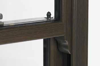 Genesis Sash Windows Ideal for conservation areas or listed buildings Traditional frame jointing to replicate timber Run-through sash horns for period charm High quality spiral balances ensuring
