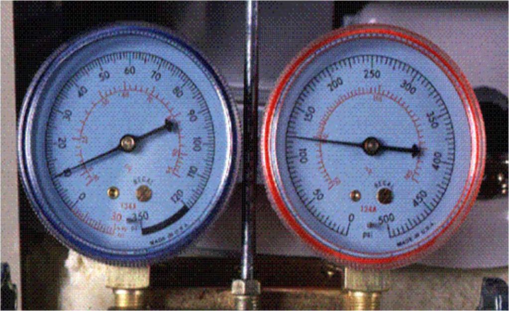 MDT3 and MDT4 System Pressures - R-134a Suction will