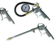 5 4pcs Contents: 1pc washing gun 1pc tyre inflating gun 1pc air duster 1pc recoil hose