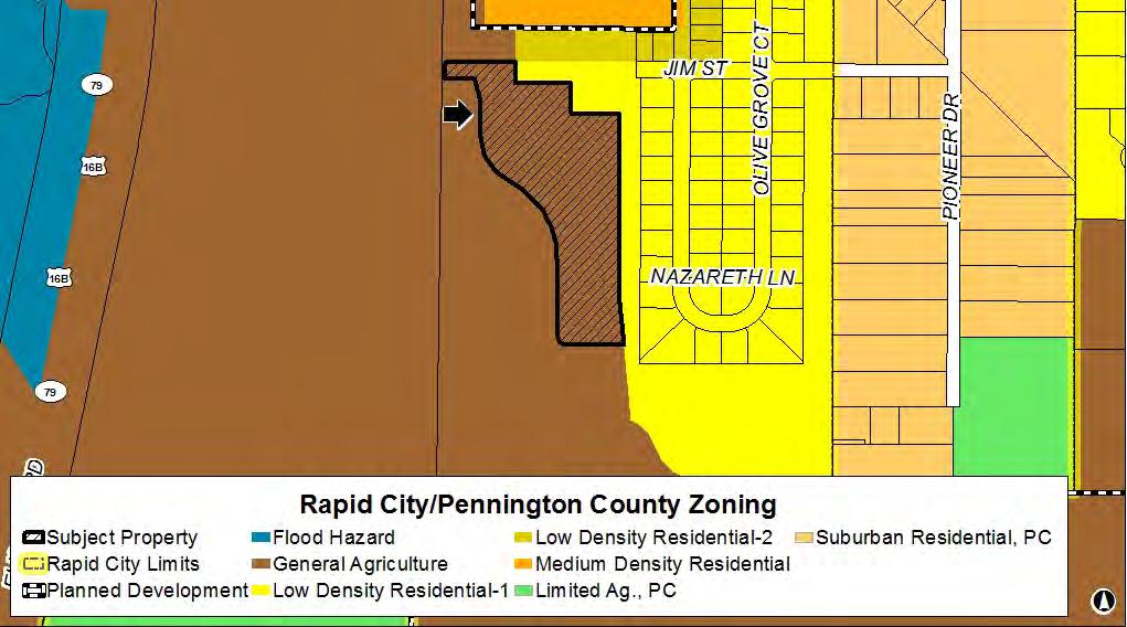 Subject Property and Adjacent Property Designations Existing Zoning Comprehensive Existing Land Use(s)